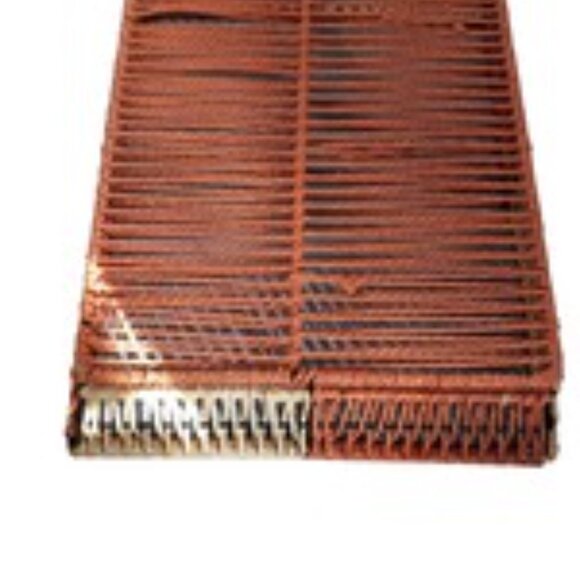 Home Decor Woven Two-Tone Letter Size Basket – Office File & Paper Organizer - Picture 2 of 2